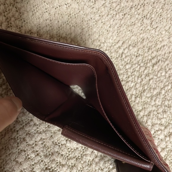 Authentic Louis Vuitton logo wallet monogram mini Lin - Picture 6 of 11